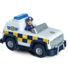 Sam Junior Polizei 4x4 mit Rose Figur