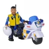Sam Polizei Motorrad mit Figur
