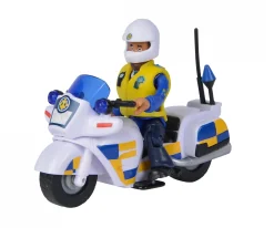 Sam Polizei Motorrad mit Figur