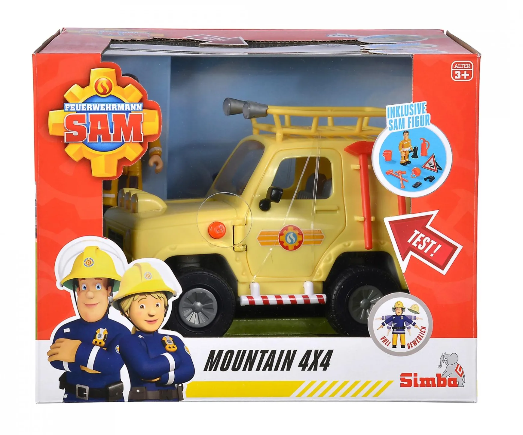 Sam 4x4 Geländewagen mit Figur