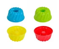 Sandformen Kuchen, 4-sort.