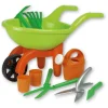 Schubkarre mit Gartenwerkzeug
