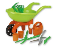 Schubkarre mit Gartenwerkzeug