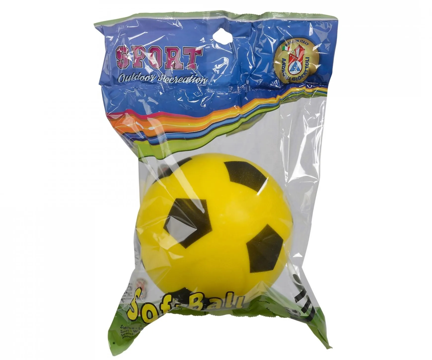 Soft-Fußball, 3-sort.