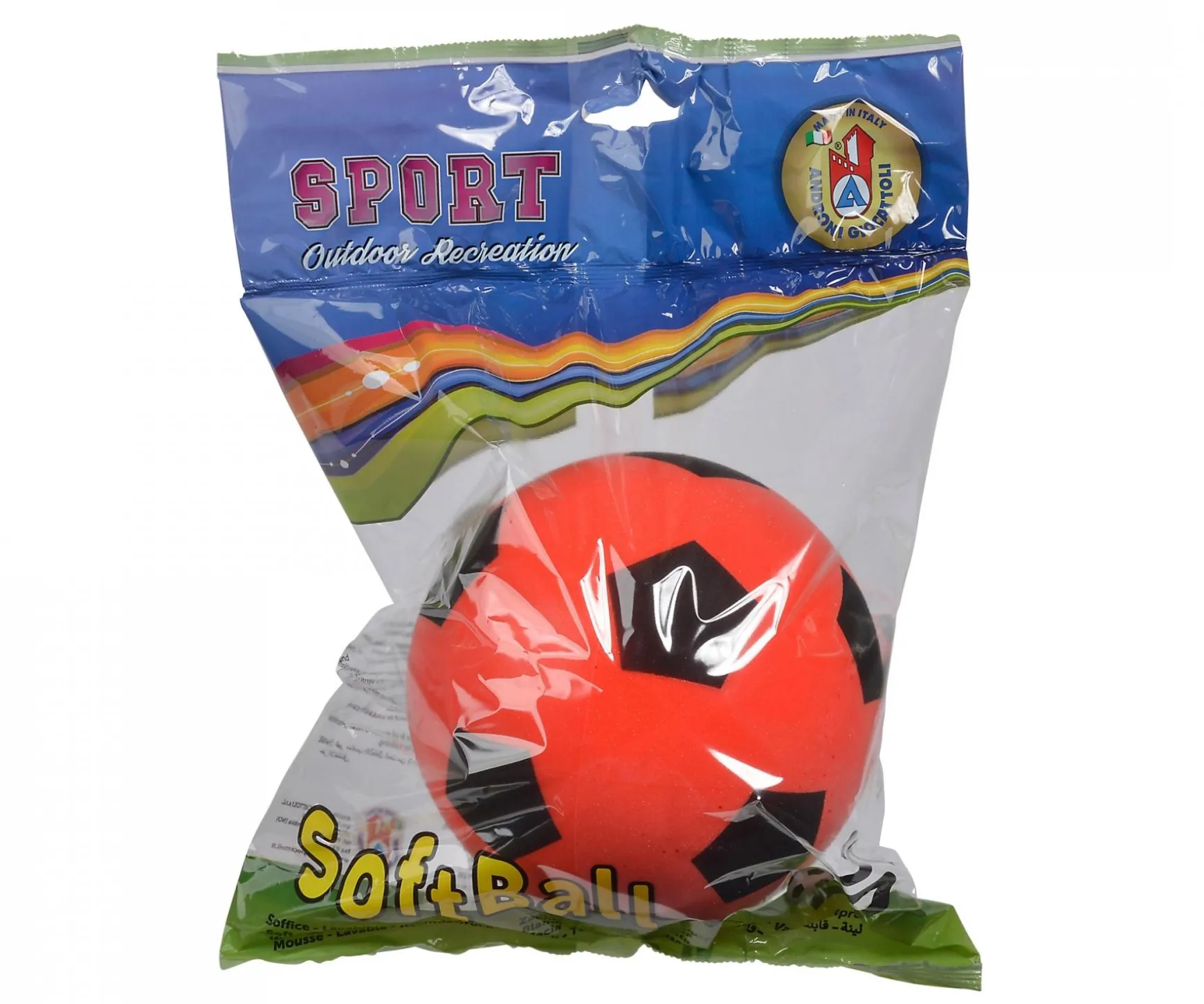 Soft-Fußball, 3-sort.