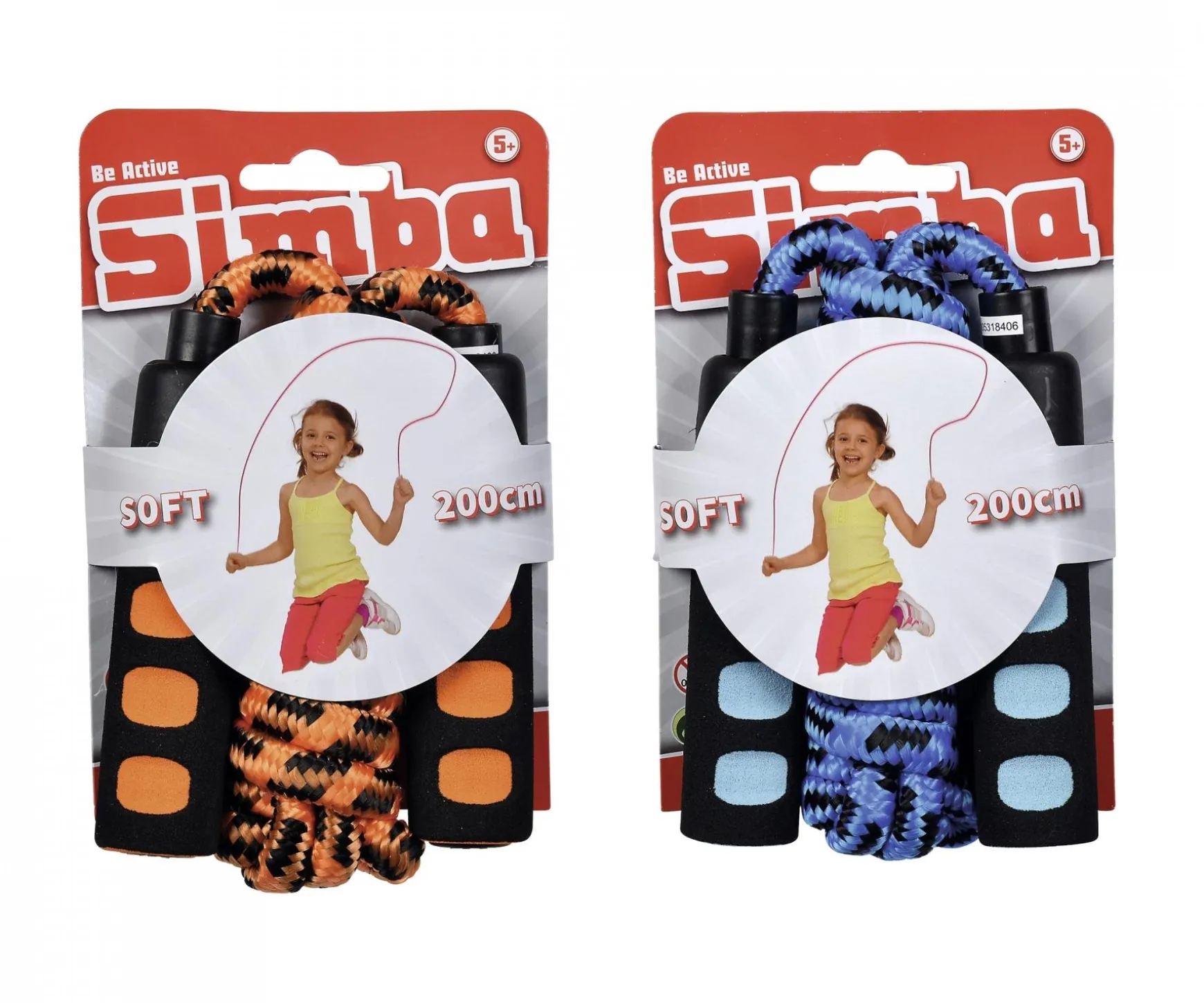 Springseil mit Softgriff, 2-sort.
