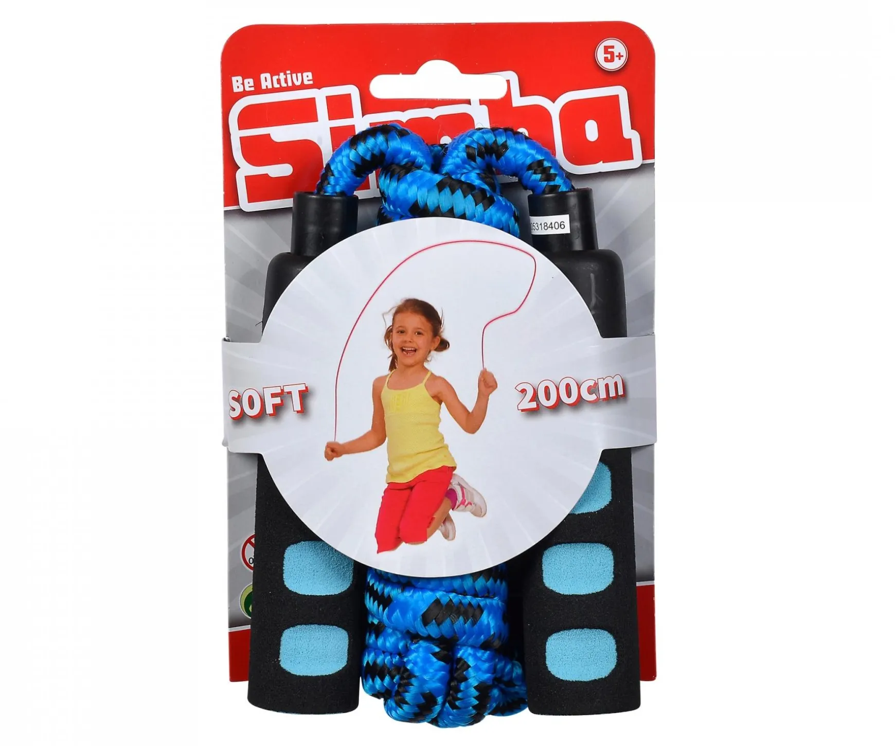 Springseil mit Softgriff, 2-sort.