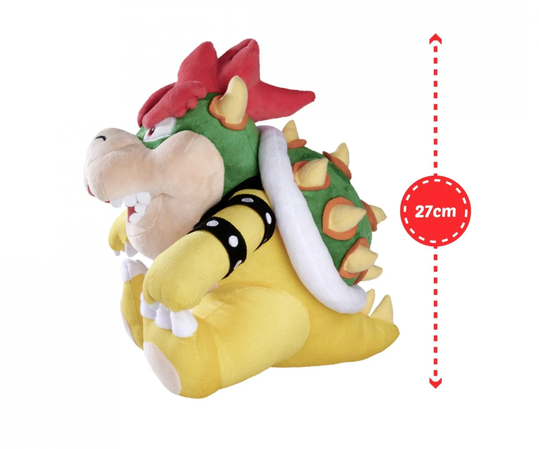 Super Mario Bowser Plüsch, 27cm