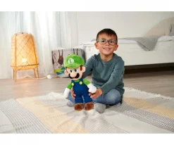 Super Mario, Luigi Plüsch, 30cm