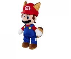 Super Mario Waschbär Mario Plüsch, 30cm