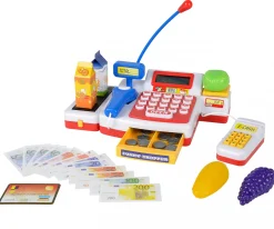 Supermarktkasse mit Scanner