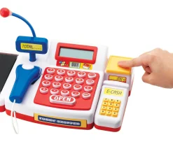 Supermarktkasse mit Scanner