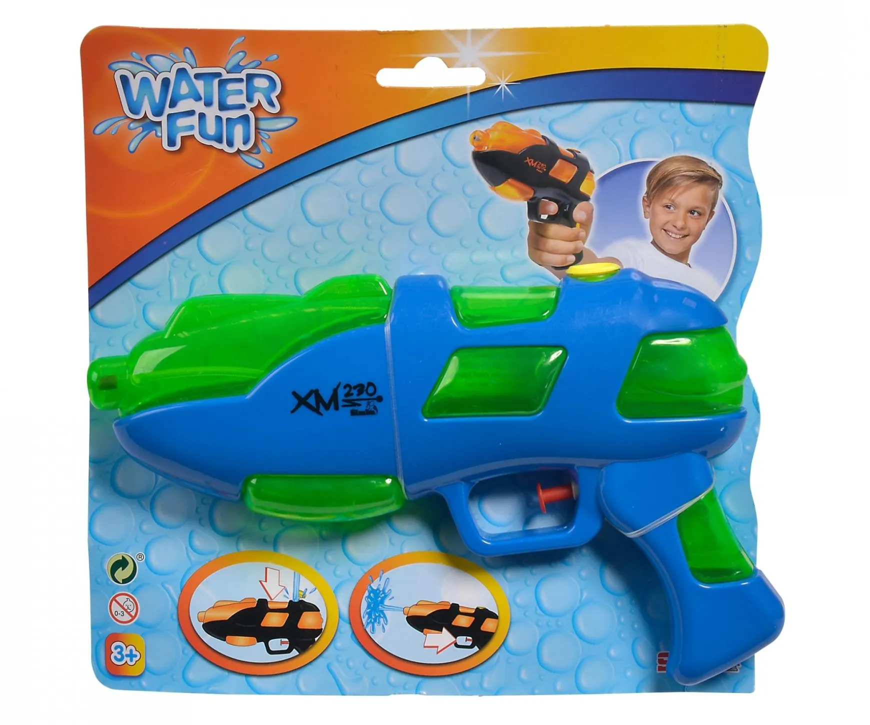 Water Fun Wasserpistole XM 230, 2-sort.